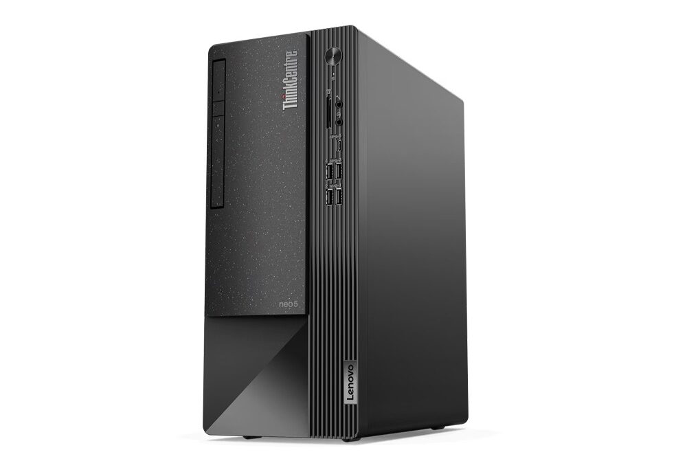 Lenovo ThinkCentre Neo 50t Gen 4 Tower Desktop with Intel Core i3 processor