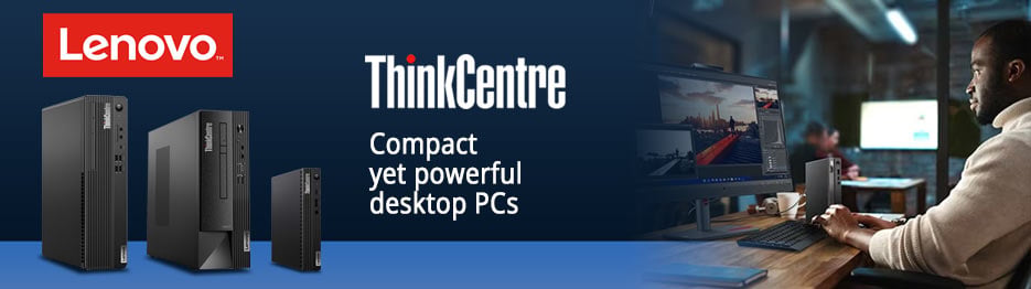 Lenovo desktops for business in office environment
